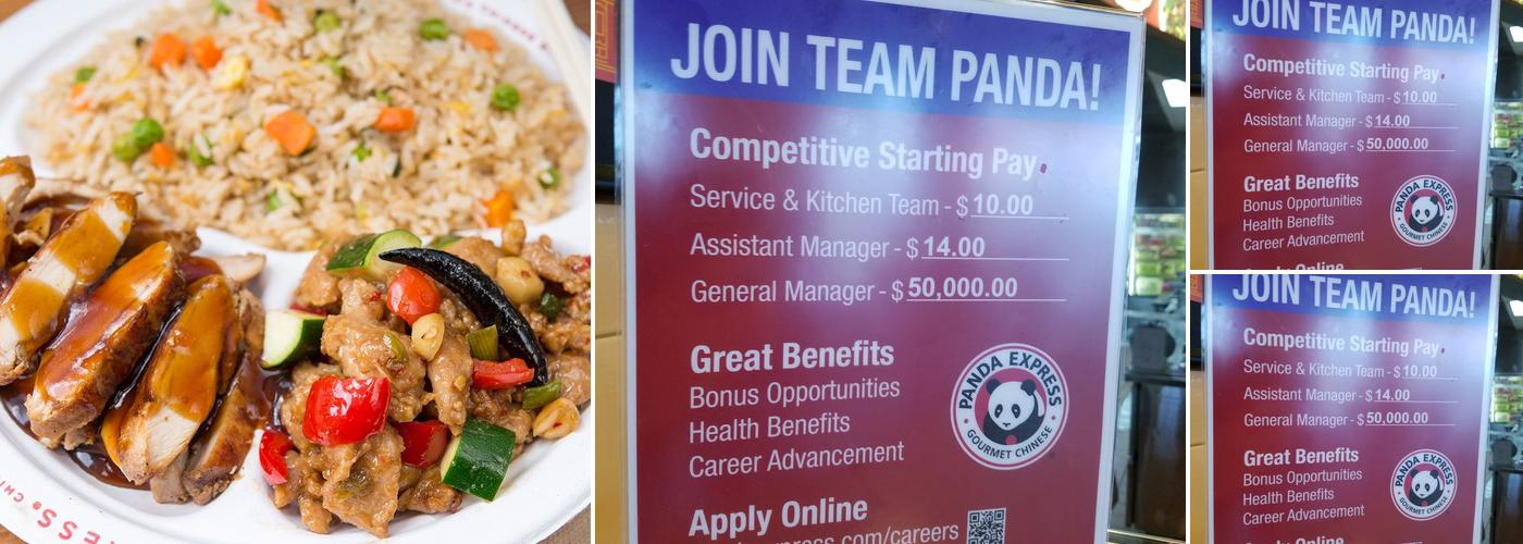 Panda Express Menu