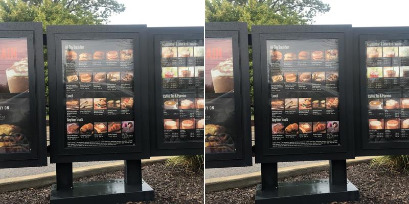 Starbucks Menu