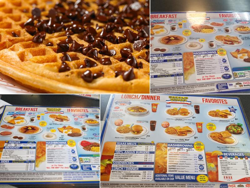 Waffle House Menu