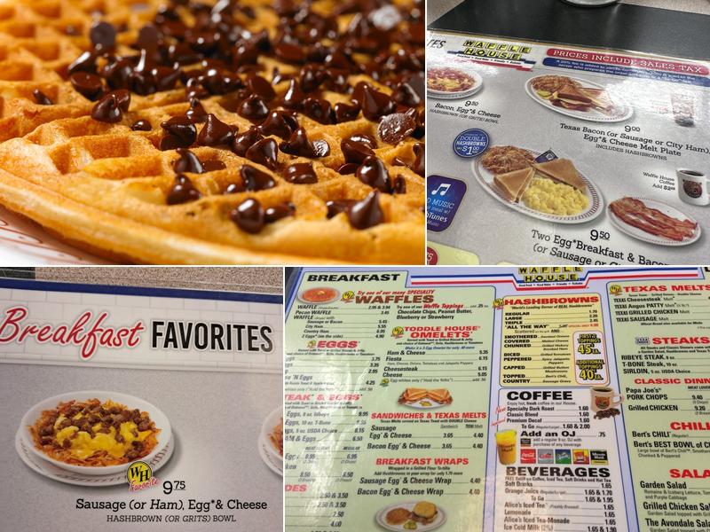 Waffle House Menu