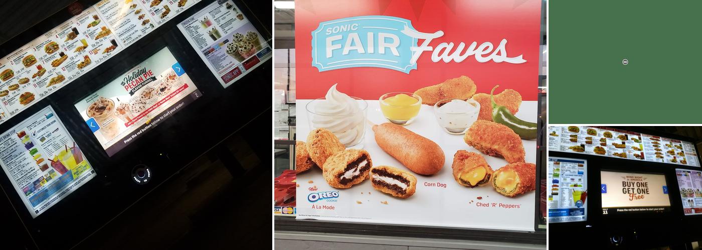 Sonic Drive-In Menu