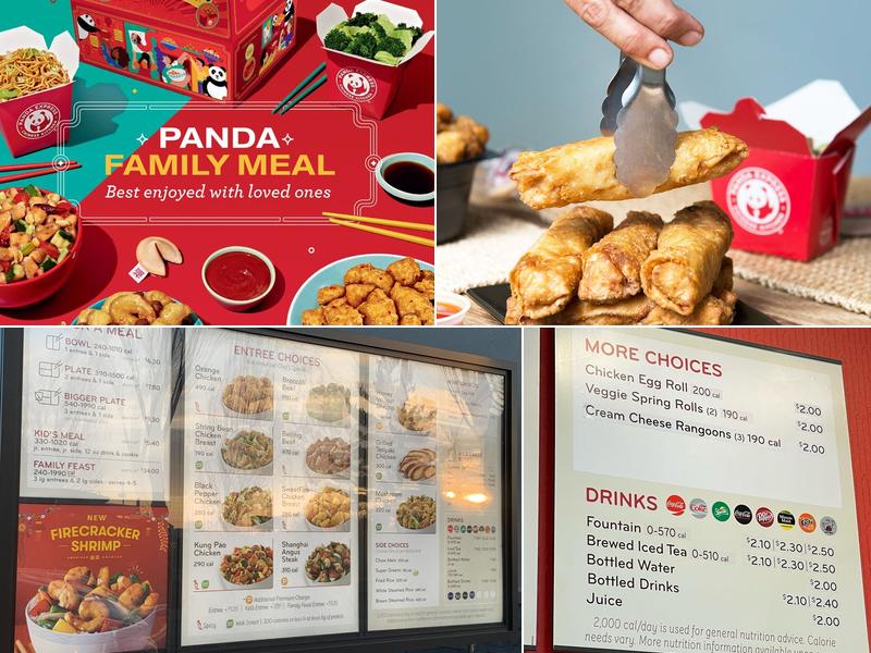 Panda Express Menu