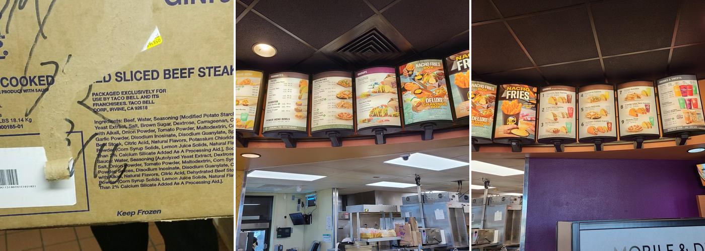 Taco Bell Menu
