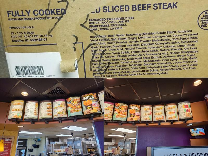Taco Bell Menu