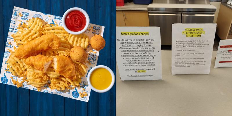 Long John Silver's Menu