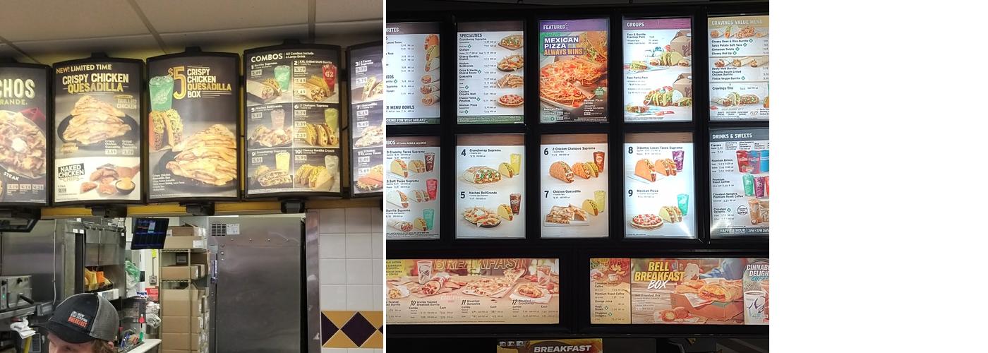 Taco Bell Menu