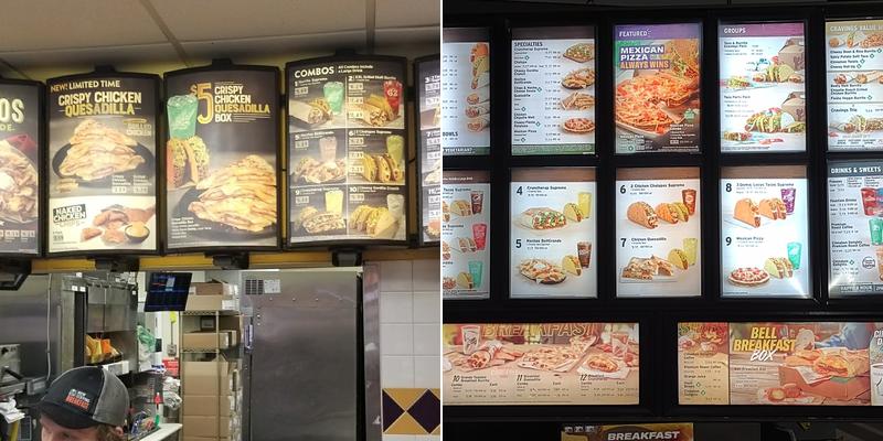 Taco Bell Menu