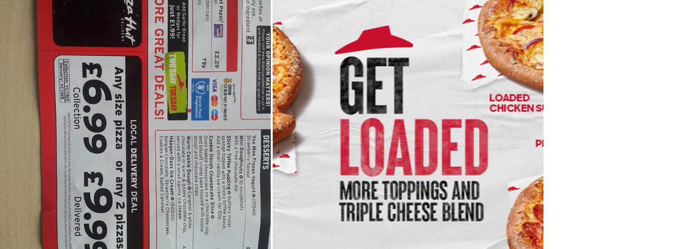 Pizza Hut Delivery Menu