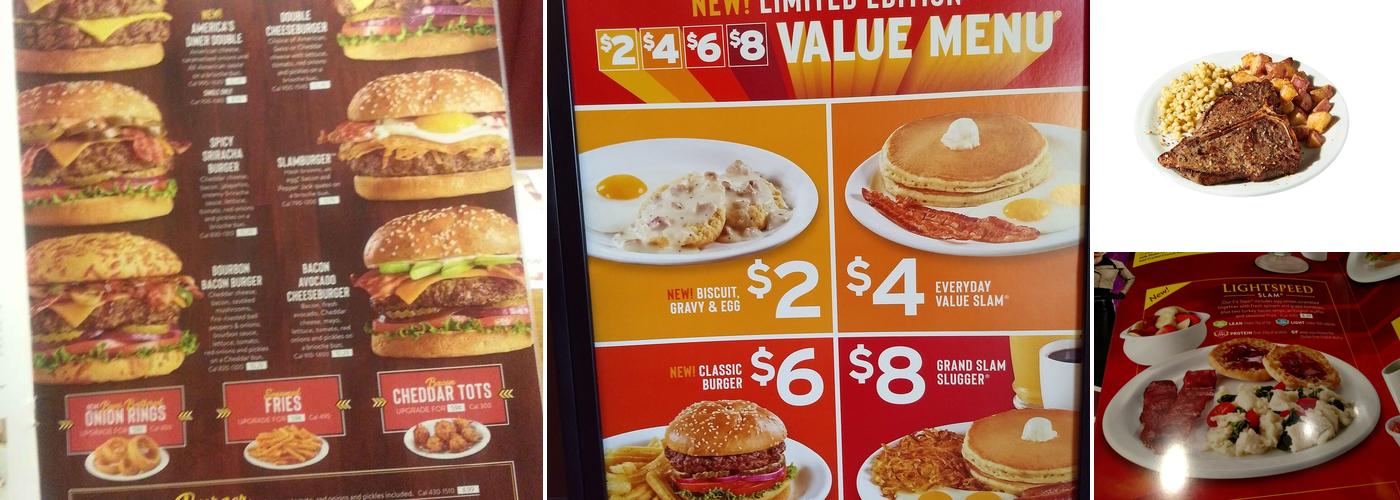 Denny's Menu