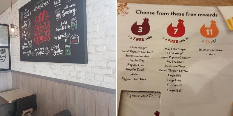 KFC Newport IOW - The Furlongs Menu