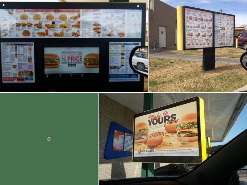 Sonic Drive-In Menu