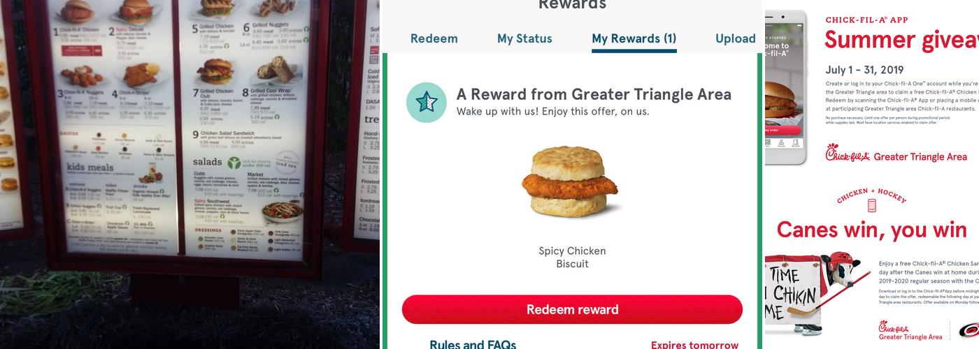 Chick-fil-A Menu