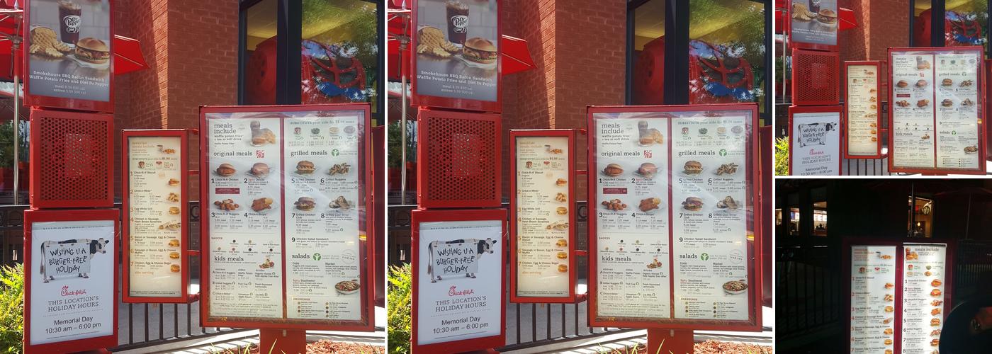 Chick-fil-A Menu