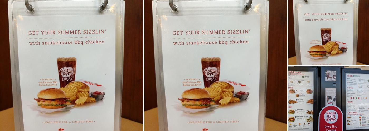 Chick-fil-A Menu