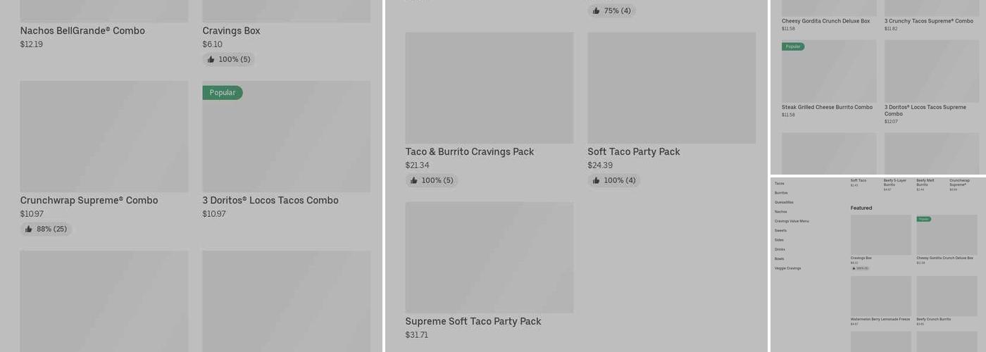 Taco Bell Menu