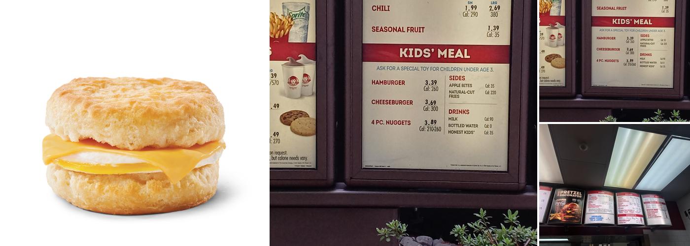Wendy's Menu