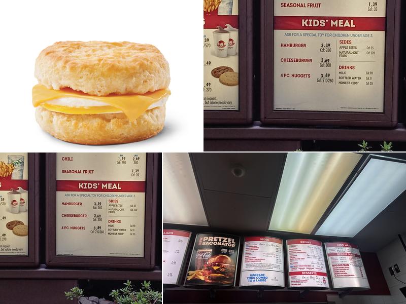 Wendy's Menu