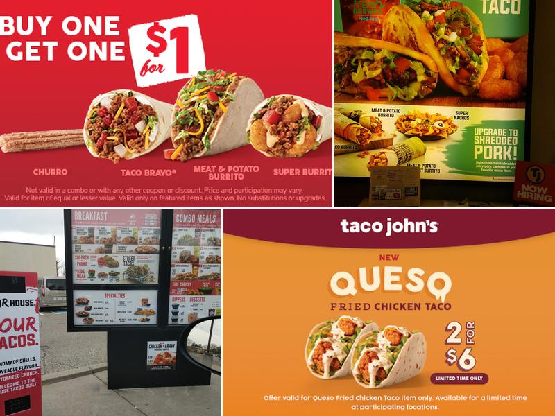 Taco John's Menu