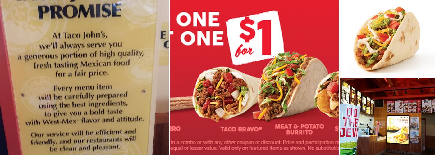 Taco John's Menu