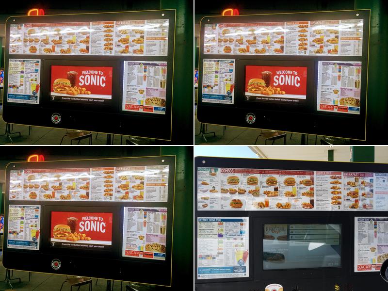 Sonic Drive-In Menu