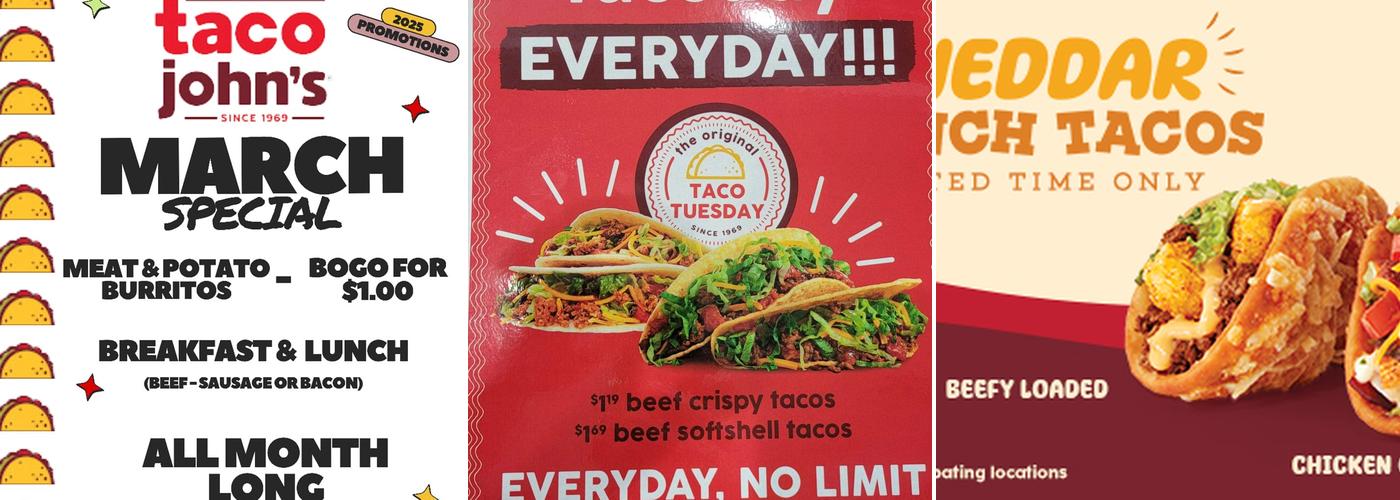 Taco John's Menu