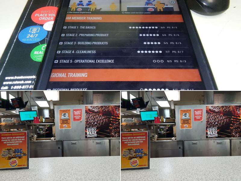Burger King Menu