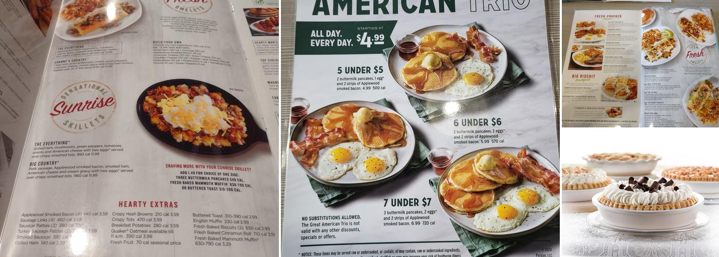 Perkins Restaurant & Bakery Menu