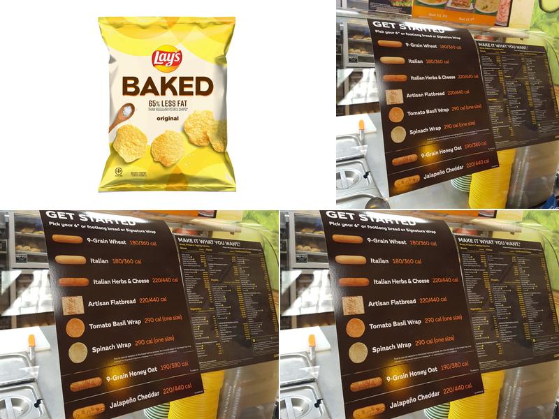 Subway Menu