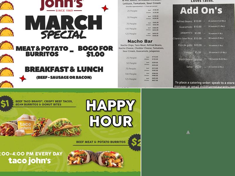 Taco John's Menu