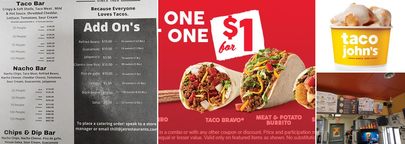 Taco John's Menu