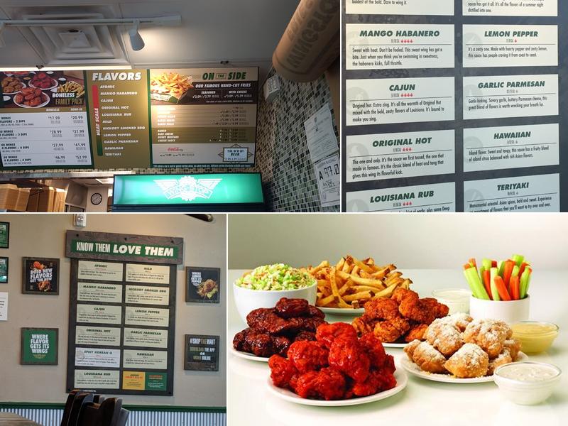 Wingstop Menu