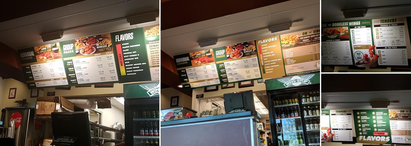 Wingstop Menu