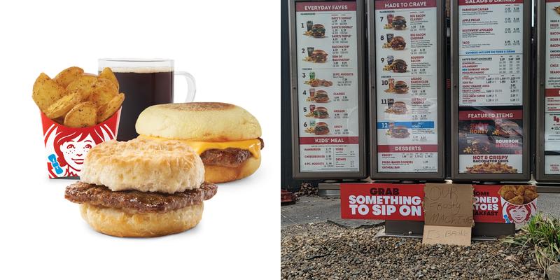 Wendy's Menu