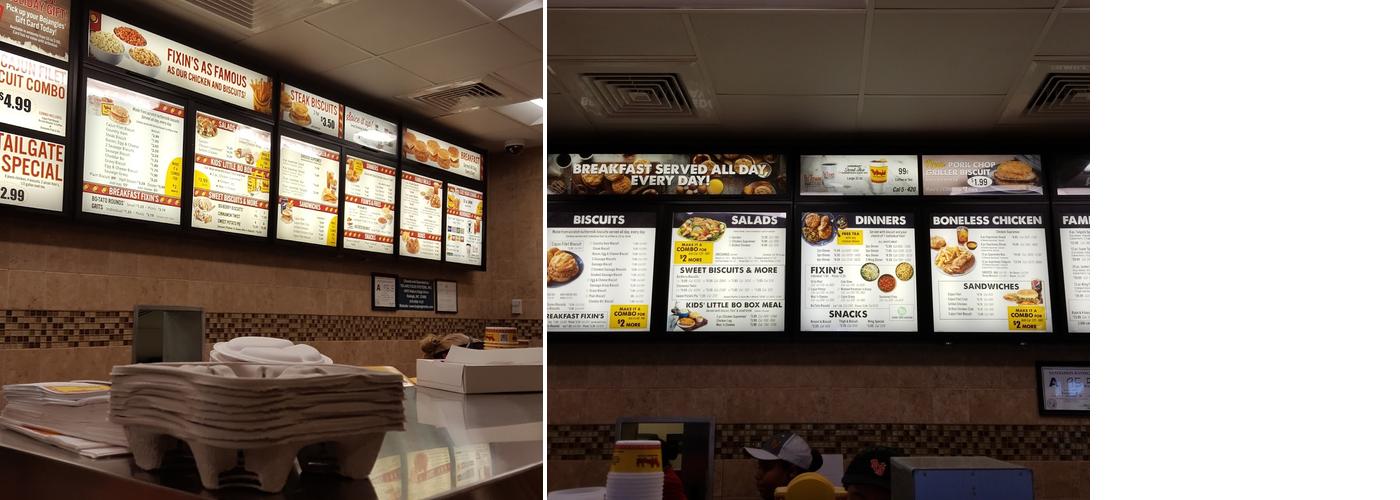 Bojangles Menu