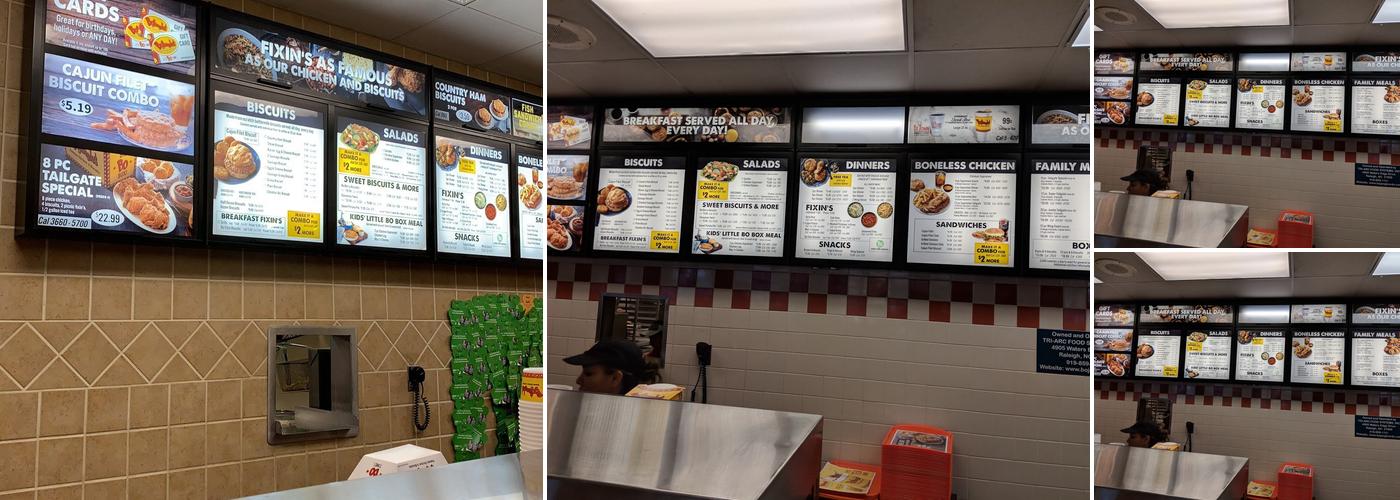 Bojangles Menu