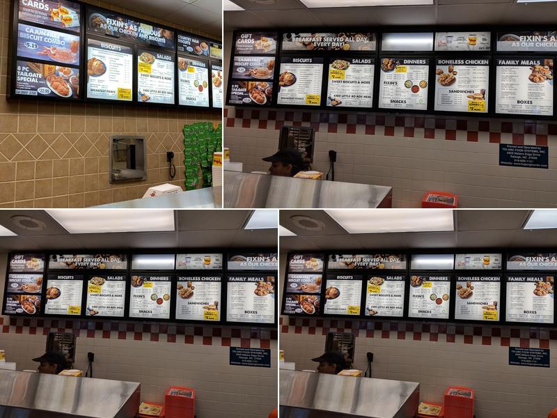 Bojangles Menu