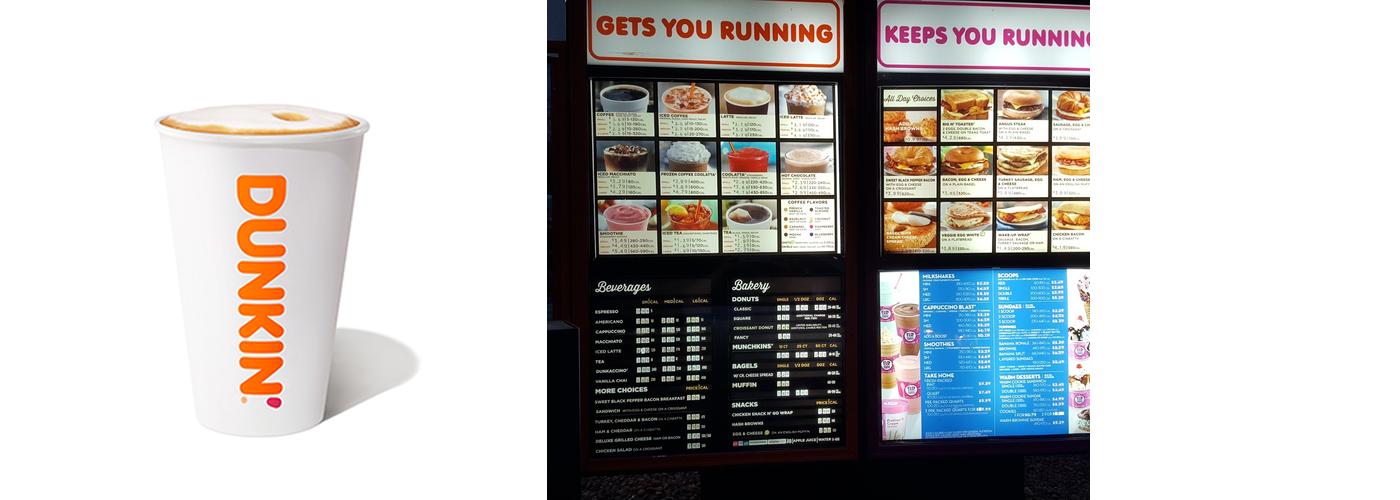 Dunkin' Menu