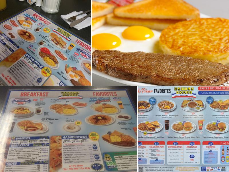 Waffle House Menu