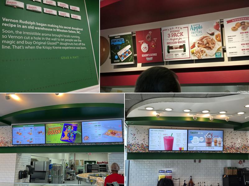 Krispy Kreme Menu