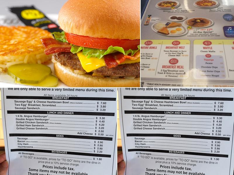Waffle House Menu