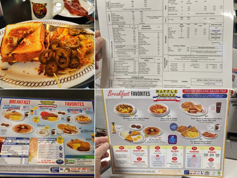 Waffle House Menu