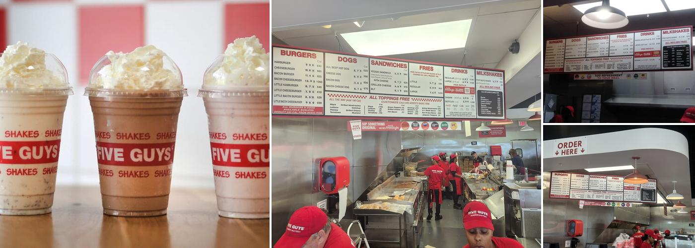 Five Guys Menu