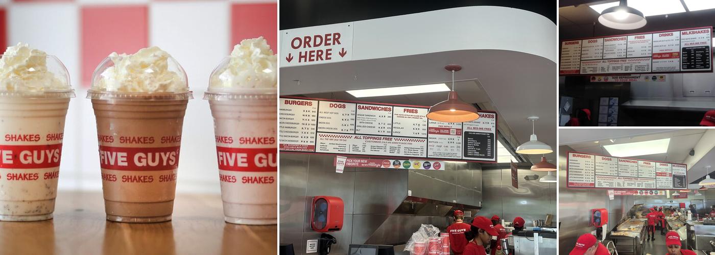 Five Guys Menu