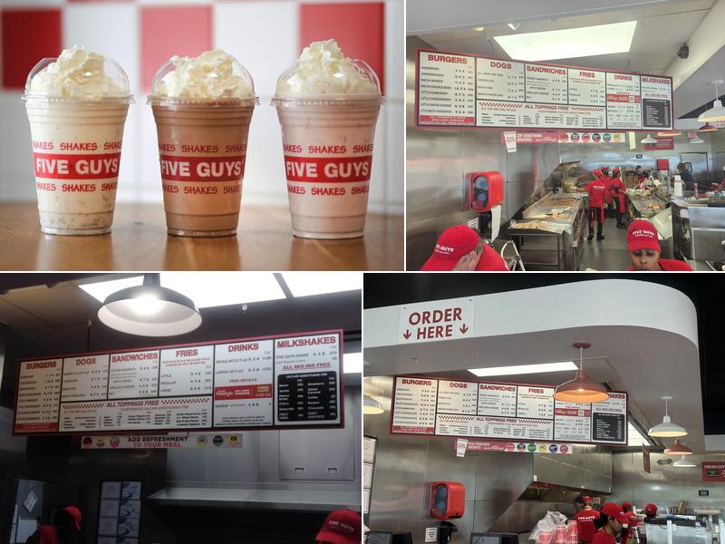 Five Guys Menu