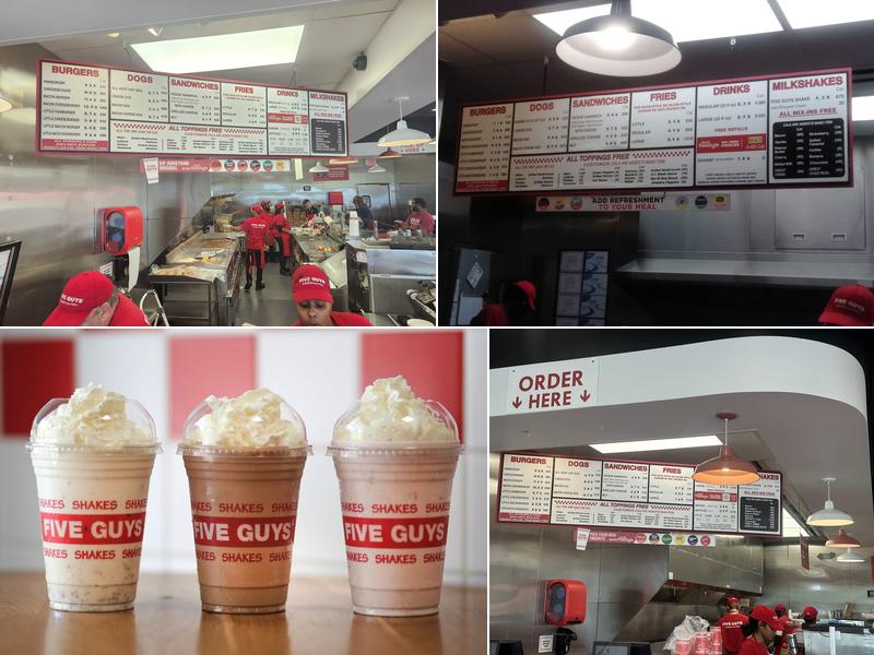 Five Guys Menu