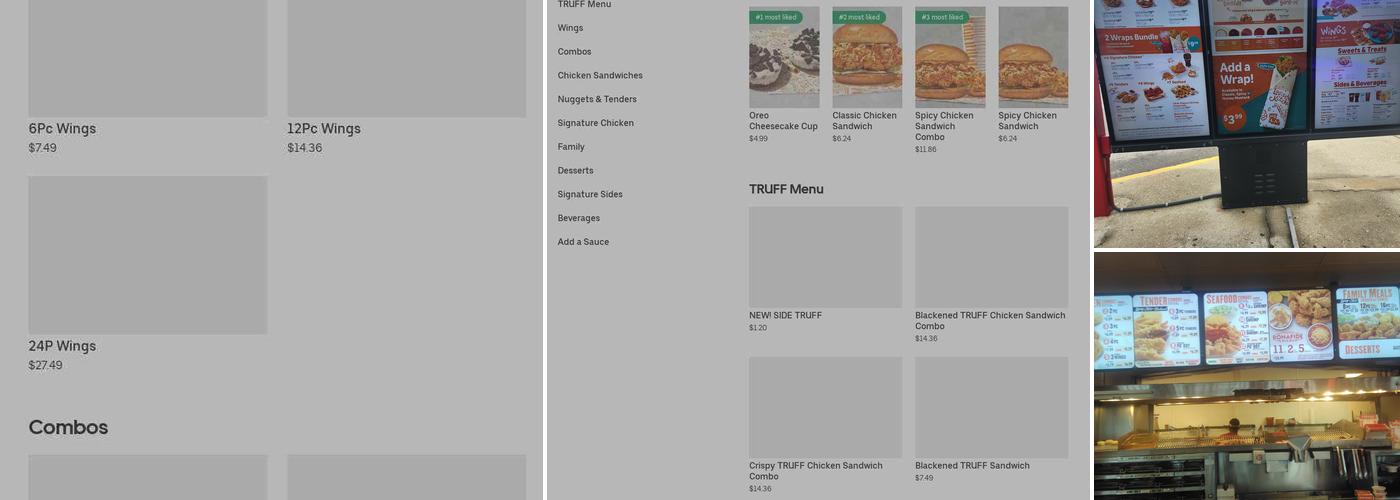 Popeyes Louisiana Kitchen Menu