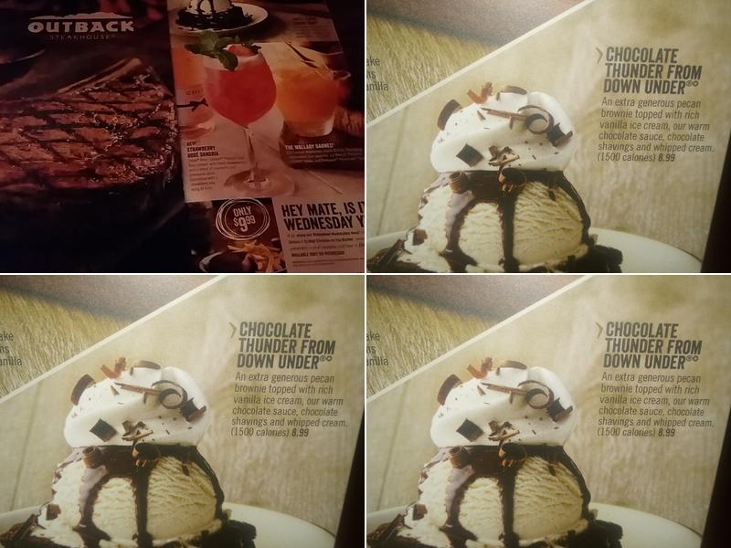 Outback Steakhouse Menu