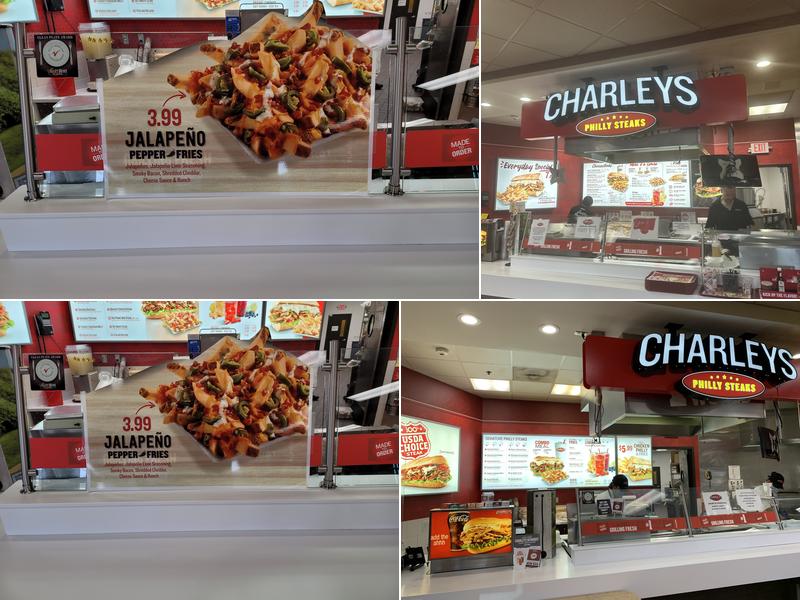 Charleys Cheesesteaks Menu