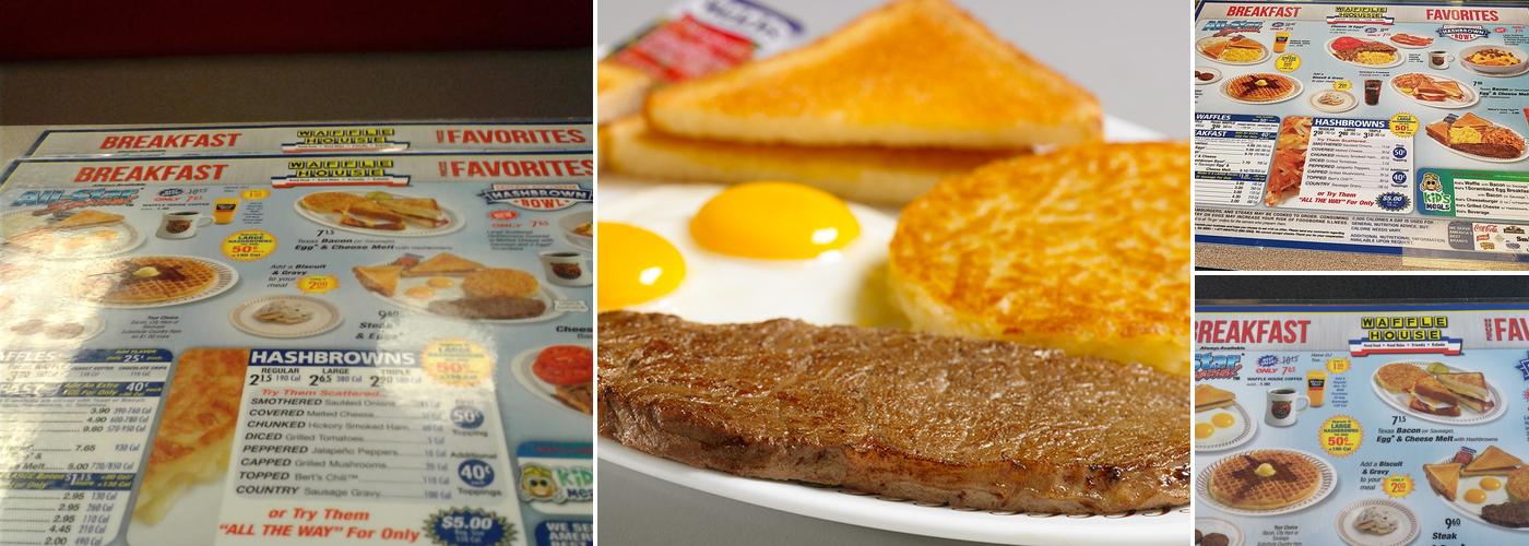 Waffle House Menu