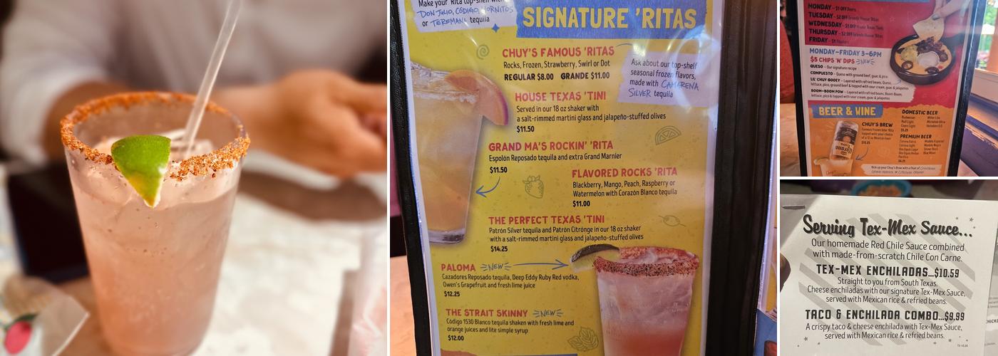 Chuy's Menu